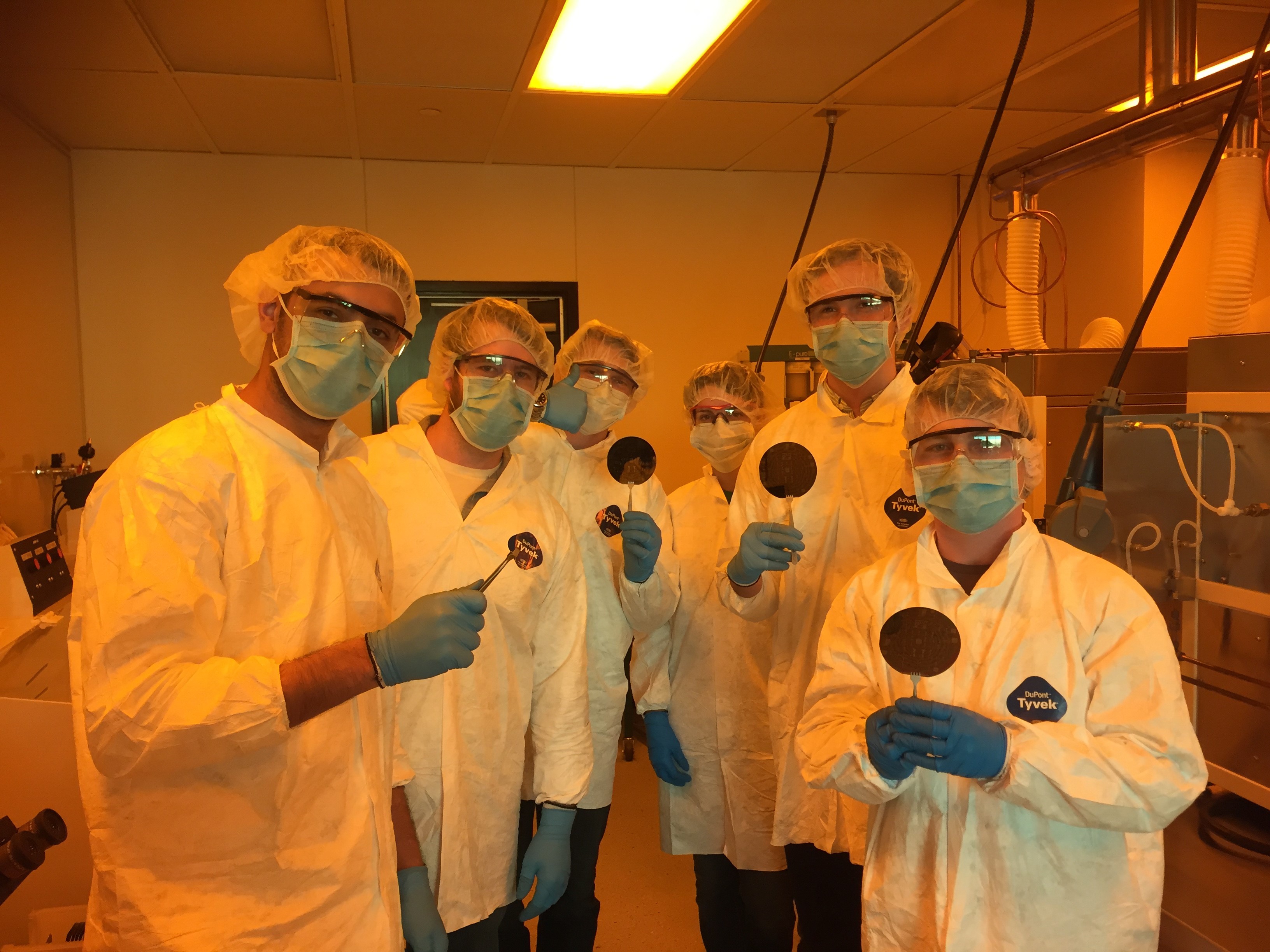 students working on an engineering project