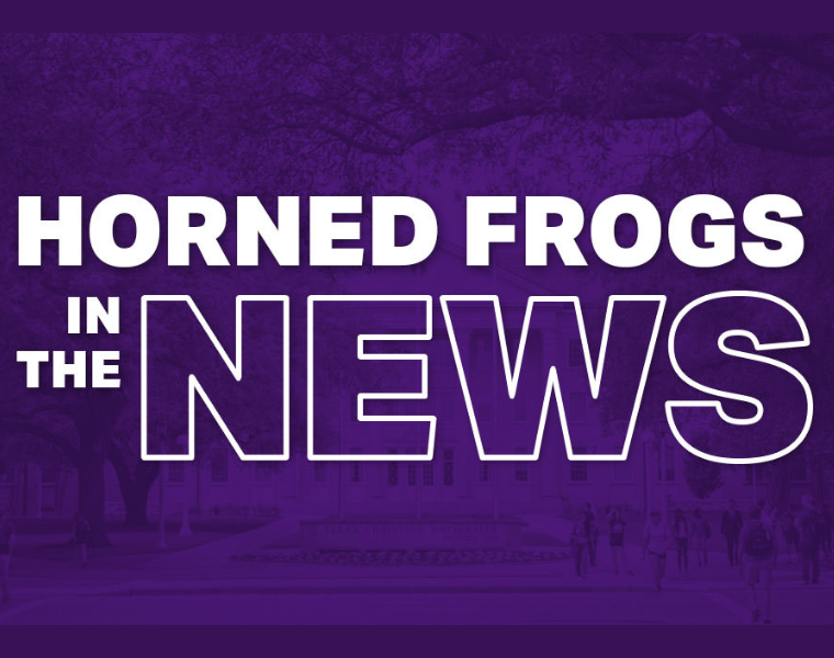 Horned Frogs In The News