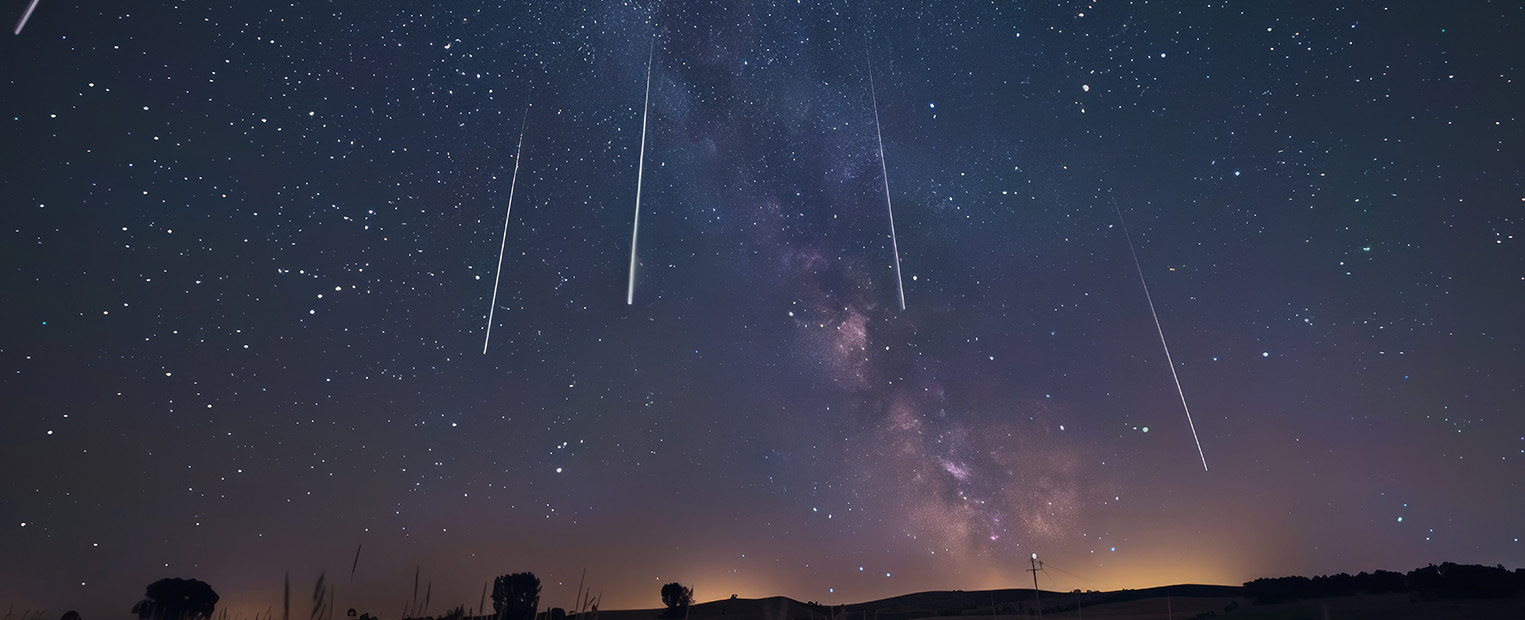 Adobe Stock Meteor Shower Image