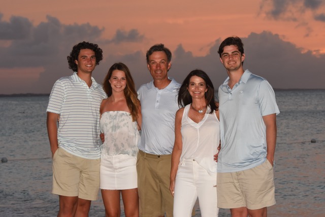 Brian and Shelley Clark with their children