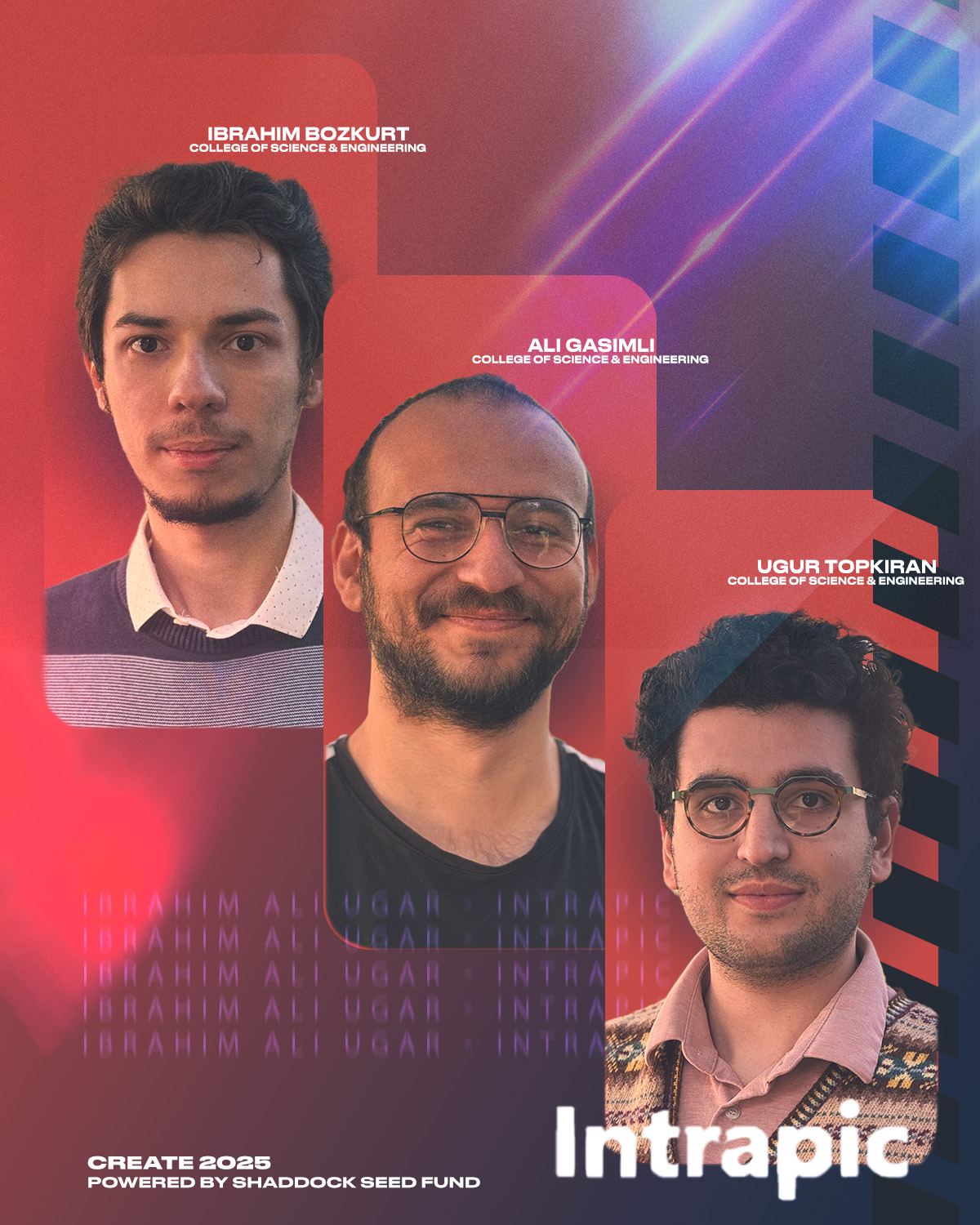 Three CSE students make up start-up Intrapic