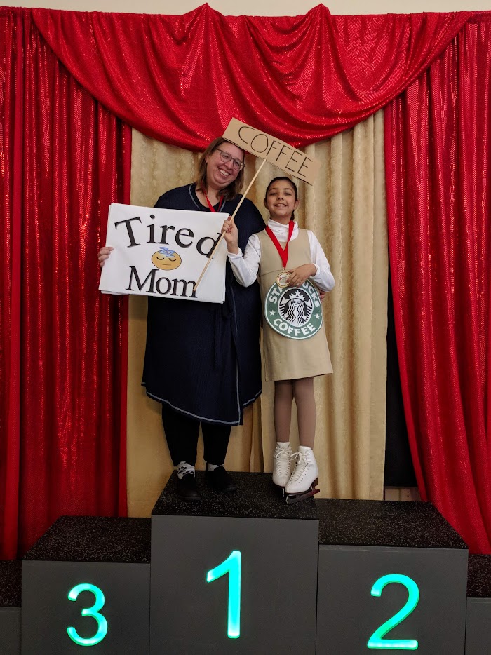 Hana Dobrovolny and her daughter